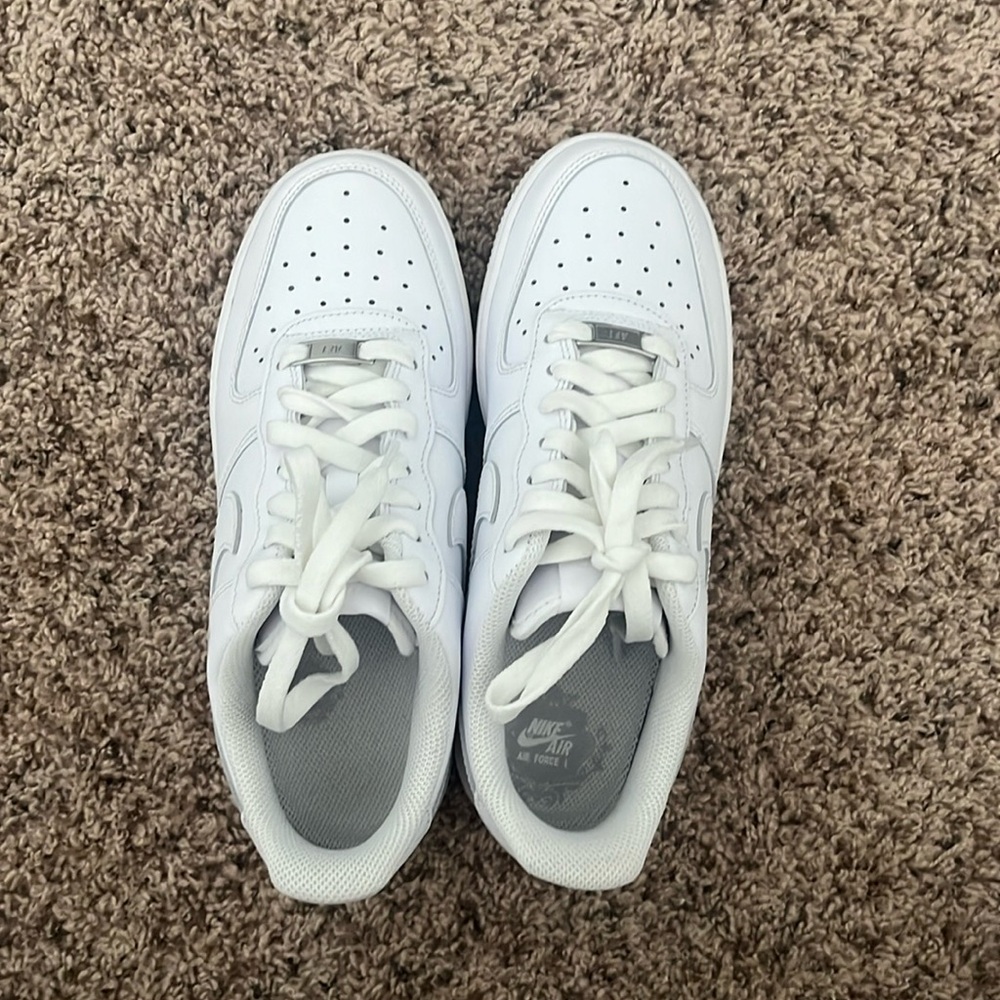 BRAND NEW white air forces